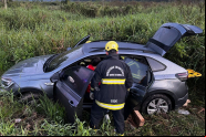 Motorista perde controle de dire